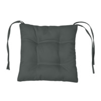 Product photo Cushion with ties for a chair, dark grey from the manufacturer ChiedoCover, product picture, real product photo