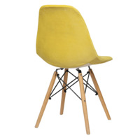 Product photo E07 Eames chair cover, mustard from the ChiedoCover company.