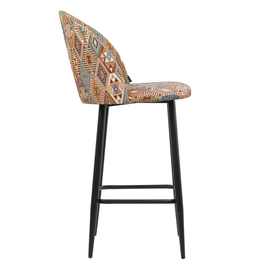 Solar semi-bar stool, Arrabes tapestry, 65 cm - photo 2