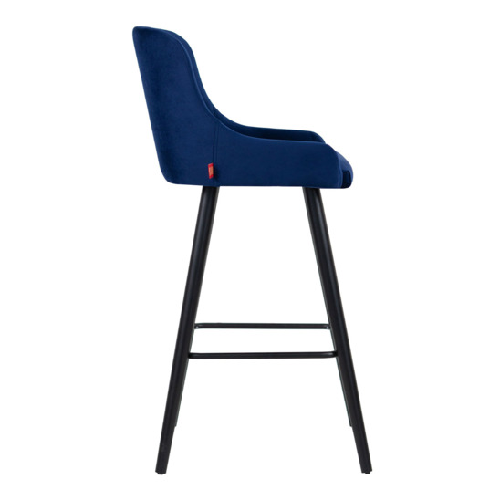 Mint bar stool, blue, without stitching - photo 3