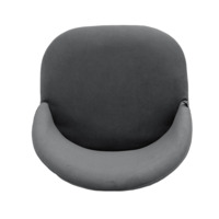 Product photo Solar chair, black legs, grey velour from the ChiedoCover company.