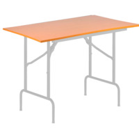 Product photo Table Leader 1, 900*600, white, beech, PVC edge, without bumpers from the manufacturer ChiedoCover, product picture, real product photo