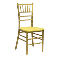 Product photo Chiavari chair cushion 01, 2 cm, yellow from the manufacturer ChiedoCover, product picture, real product photo