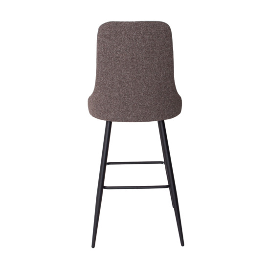 Kongsberg bar stool 750, Matting Nola 006, legs metal RAL 9005 - photo 4