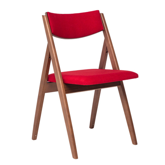 Folding chair Clack, red - photo 1