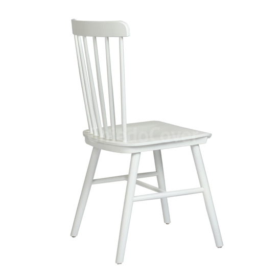 Tucker chair, white wooden - photo 3