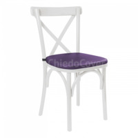 Product photo Crossback Chair cushion, purple from the manufacturer ChiedoCover, product picture, real product photo