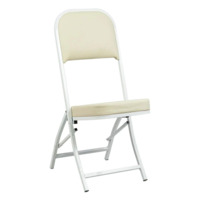 Product photo Chair Forest 20mm, white, beige eco-leather from the manufacturer ChiedoCover, product picture, real product photo