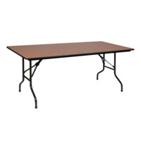 Product photo Table Leader 2, 1800x800, walnut, black from the manufacturer ChiedoCover, product picture, real product photo