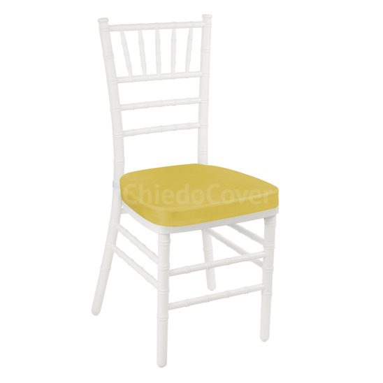 Chiavari chair cushion 01, 5 cm, yellow - photo 1