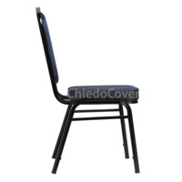 Product photo Brown 25mm Chair - black, blue crown from the ChiedoCover company.