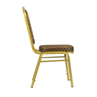 Product photo Chair Hit 25mm - gold, dark brown arsh from the ChiedoCover company.