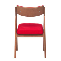 Product photo Folding chair Clack, red from the ChiedoCover company.