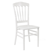 Product photo Napoleon White Wooden Chair from the manufacturer ChiedoCover, product picture, real product photo