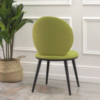 Product photo Ronda chair, light green matting, beech legs from the ChiedoCover company.