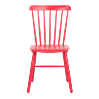 Product photo Tucker chair, red wooden from the ChiedoCover company.