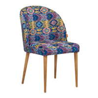 Product photo Tony's chair, tapestry blue from the manufacturer ChiedoCover, product picture, real product photo