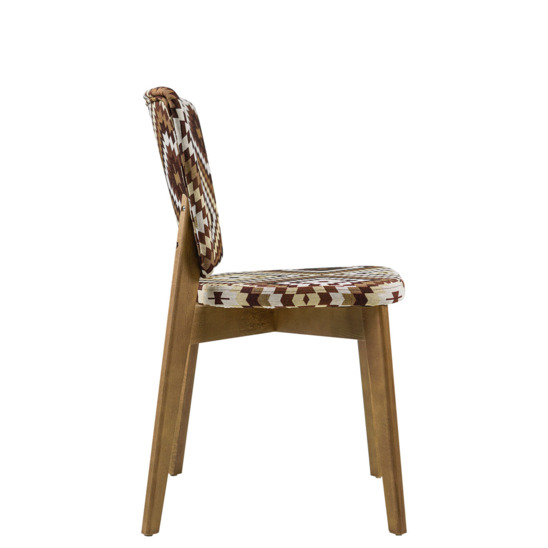 Safir chair, Bessarabia tapestry, light walnut - photo 2