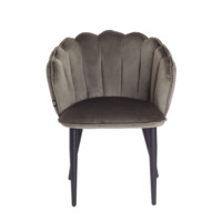 Product photo Tiffany chair, velour, grey from the ChiedoCover company.