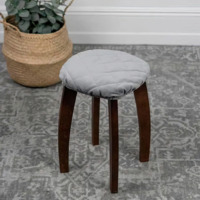 صورة المنتج The stool cover is sealed, grey من شركة تشيدوكوفر.