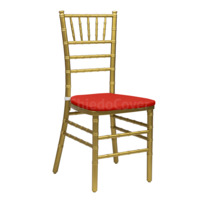 Product photo Chiavari chair cushion 01, 2 cm, red from the manufacturer ChiedoCover, product picture, real product photo