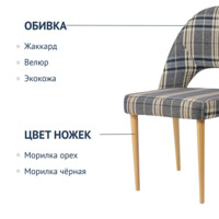 Product photo Mallin chair, RIO 04 matting cage, organic white from the ChiedoCover company.