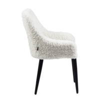 Product photo Mars chair with metal legs from the ChiedoCover company.
