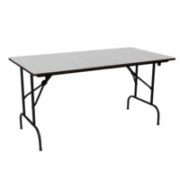 Product photo Table Leader 1, 1500x800, grey, black from the manufacturer ChiedoCover, product picture, real product photo