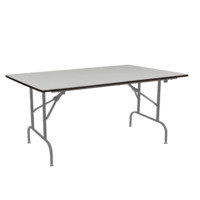 Product photo Table Leader 1, 1300x800, grey, silver, without bumpers from the manufacturer ChiedoCover, product picture, real product photo