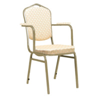 Product photo Chair Hit 20 mm, with armrests, beige arch, champagne from the manufacturer ChiedoCover, product picture, real product photo