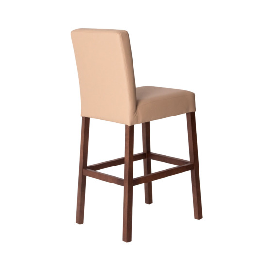 Trever bar stool, velour Velutto 43, legs beech stain light walnut - photo 3