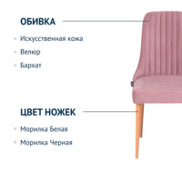 Product photo Kongsberg chair, powder from the ChiedoCover company.