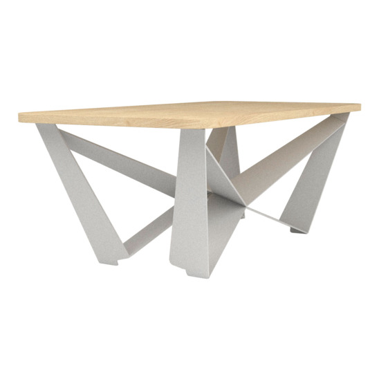 Loft Butterfly table, clear lacquer - photo 2