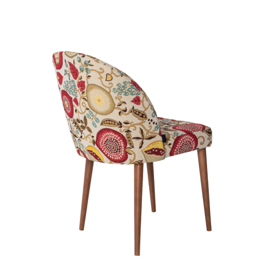 Tony chair, Lupin tapestry, beech legs, light walnut stain - photo 4