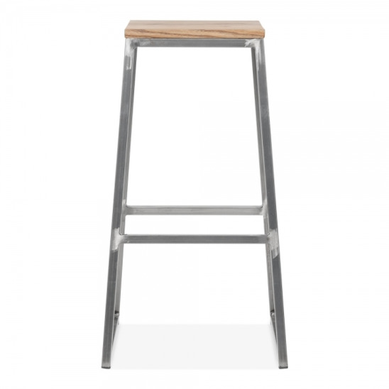 Bar stool, grey - photo 2