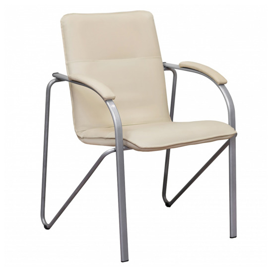 Samba chair M beige, silver - photo 1