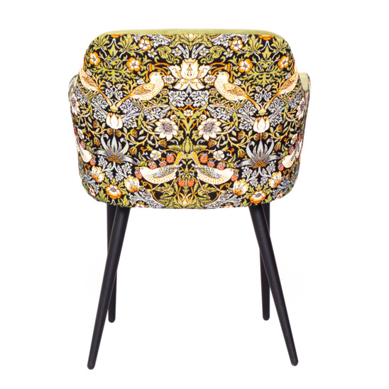 Tulip chair, tapestry, metal legs - photo 4