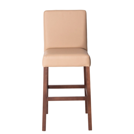 Trever bar stool, velour Velutto 43, legs beech stain light walnut - photo 5