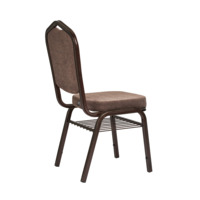 Product photo Hit 25mm chair with paper shelf, brown, jacquard brown from the ChiedoCover company.