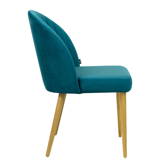 Tony's chair, emerald, legs - beech - photo 3