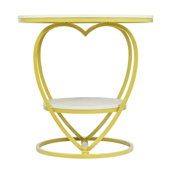 Valentine table, Marble Bilbao, gold - photo 3