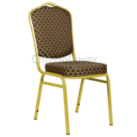 Product photo Chair Hit 20mm - gold, arsh dark brown from the manufacturer ChiedoCover, product picture, real product photo