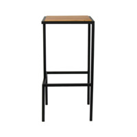 Product photo Loft-11 bar stool with footrest from the ChiedoCover company.