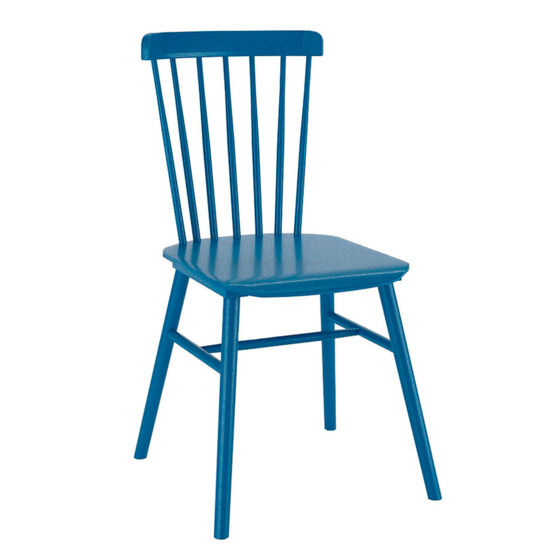 Tucker chair, blue wooden - photo 1