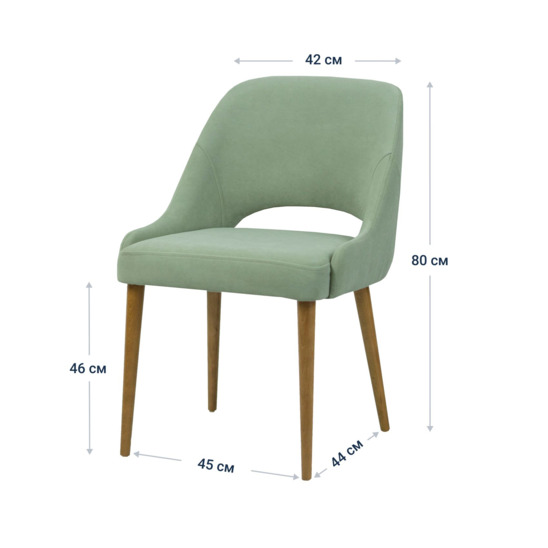 Mila's pistachio chair - photo 7