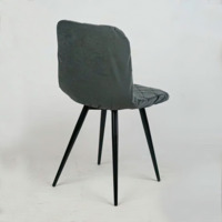 Product photo Chair cover with CHILLY backrest, grey from the ChiedoCover company.