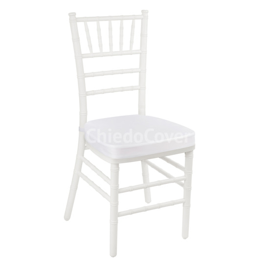 Chiavari chair cushion 01, 5 cm, white - photo 1