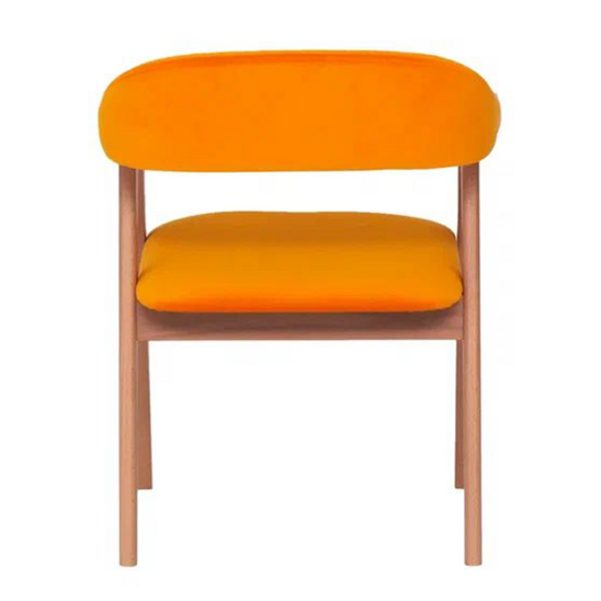 Dolce half-seat, Velour orange  - photo 5