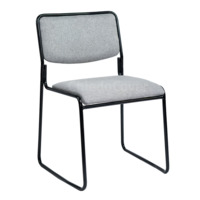 Product photo Heir chair, black frame, grey matting from the manufacturer ChiedoCover, product picture, real product photo