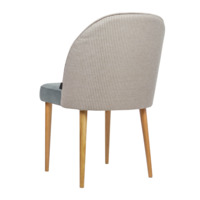 Product photo Tony's chair, velour Ginger 021/backrest STEP 02 from the ChiedoCover company.